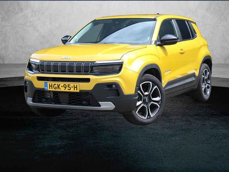 Geel Nieuw 2025 Jeep Avenger Summit SUV | € 35.920 (Eerlijke prijs) - Afbeelding 1/3