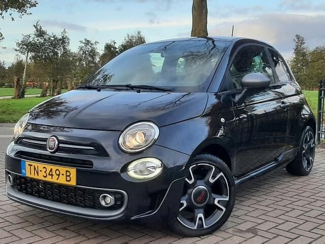 Zwart Gebruikt 2018 Fiat 500S Sport Hatchback | € 9.800 (Eerlijke prijs) - Afbeelding 1/4