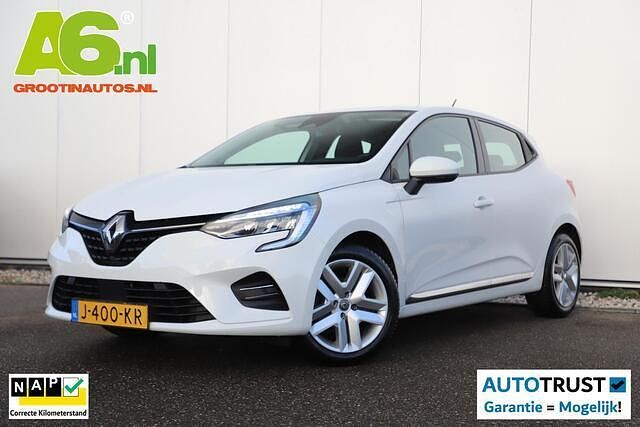 Wit Gebruikt 2020 Renault Clio V Zen Hatchback | € 10.900 (Eerlijke prijs) - Afbeelding 1/4