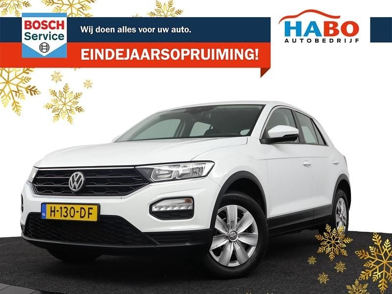 Wit Gebruikt 2020 VW T-Roc SUV | € 15.950 (Super prijs) - Afbeelding 1/4