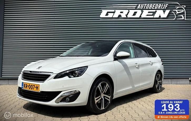 Wit Gebruikt 2016 Peugeot 308 Allure Stationwagen | € 11.750 (Eerlijke prijs) - Afbeelding 1/1