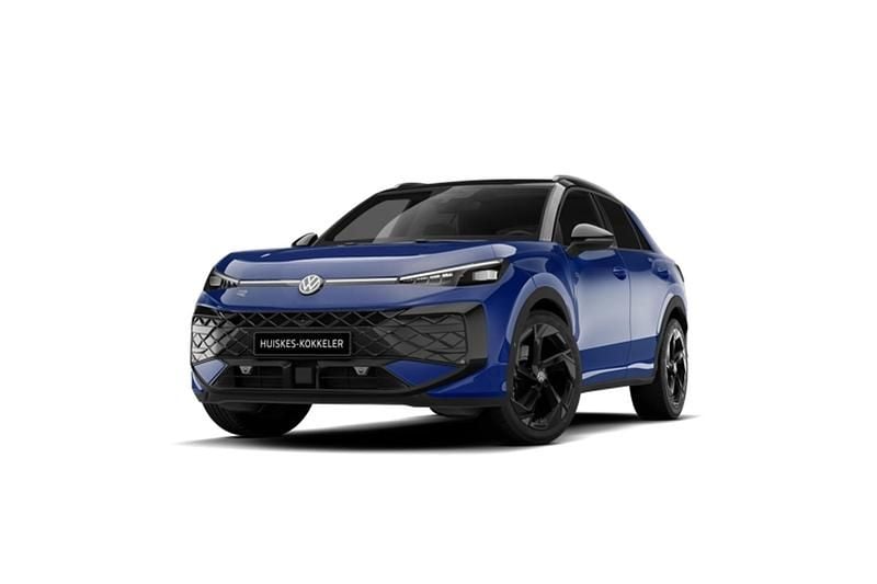 Celestial blue met zwart dak Nieuw 2025 VW T-Roc Edition SUV | € 44.060 (Iets duurder) - Afbeelding 1/4