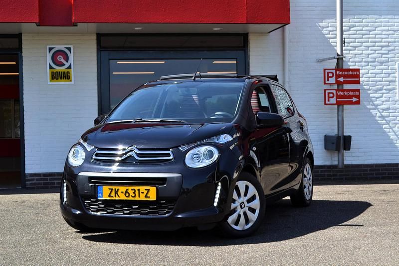Zwart, metallic lak Occasion 2019 Citroën C1 Feel Hatchback | € 9.900 (Eerlijke prijs) - Afbeelding 1/4