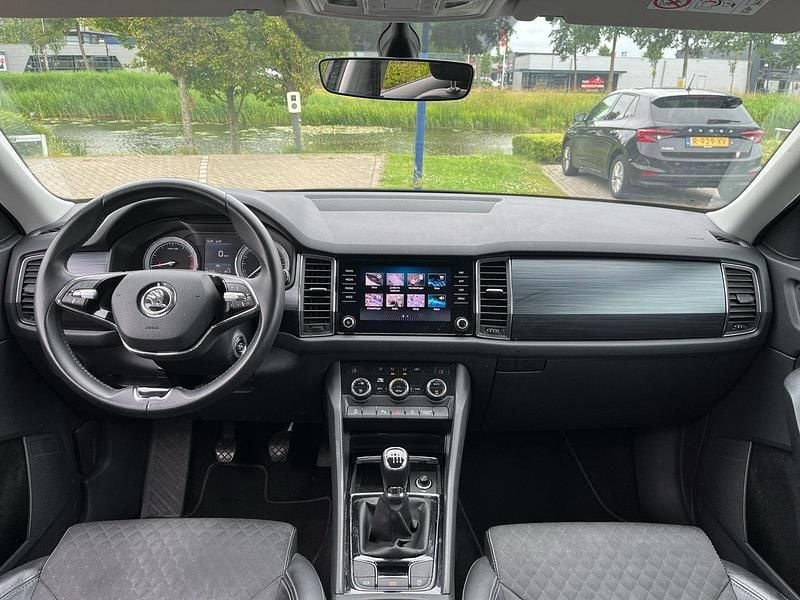 Occasion Skoda Kodiaq Business Line 150 PK (110 kW) 2021 Zwart, metallic lak SUV