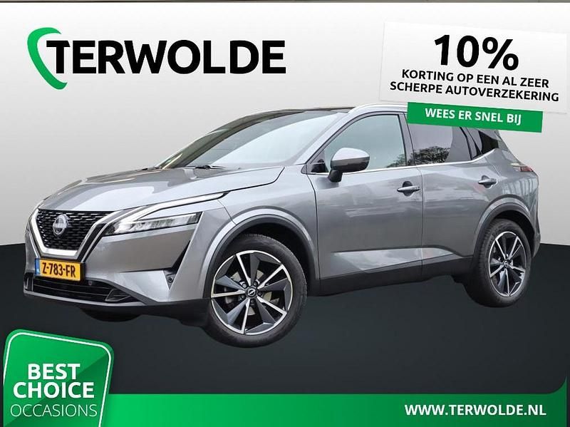 Grijs Gebruikt 2024 Nissan Qashqai Tekna SUV | € 29.945 (Iets duurder) - Afbeelding 1/4