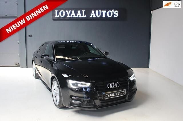Zwart Gebruikt 2016 Audi A5 Sportback Sport Hatchback | € 18.999 (Eerlijke prijs) - Afbeelding 1/4