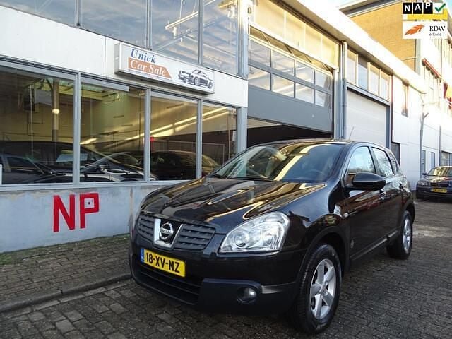 Zwart Occasion 2008 Nissan Qashqai Acenta SUV | € 6.450 (Eerlijke prijs) - Afbeelding 1/4