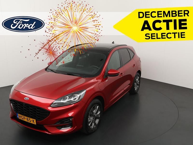 Rood Gebruikt 2020 Ford Kuga ST-Line X SUV | € 24.545 (Eerlijke prijs) - Afbeelding 1/4