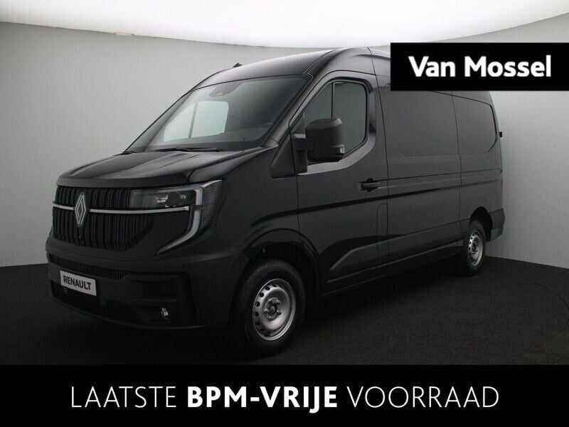 Zwart Nieuw 2024 Renault Master Van | € 30.393 - Afbeelding 1/4