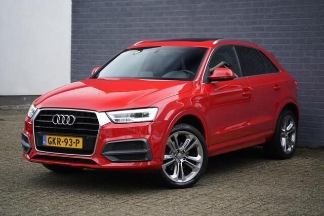 Rood Gebruikt 2016 Audi Q3 S-Line SUV | € 21.950 (Eerlijke prijs) - Afbeelding 1/4