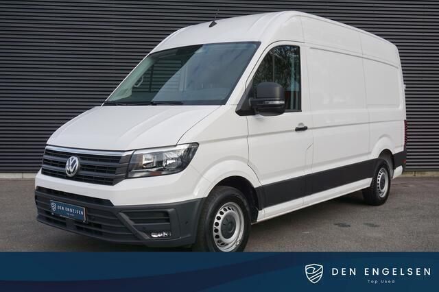 Wit Gebruikt 2023 VW Crafter Highline Van | € 27.700 (Super prijs) - Afbeelding 1/4