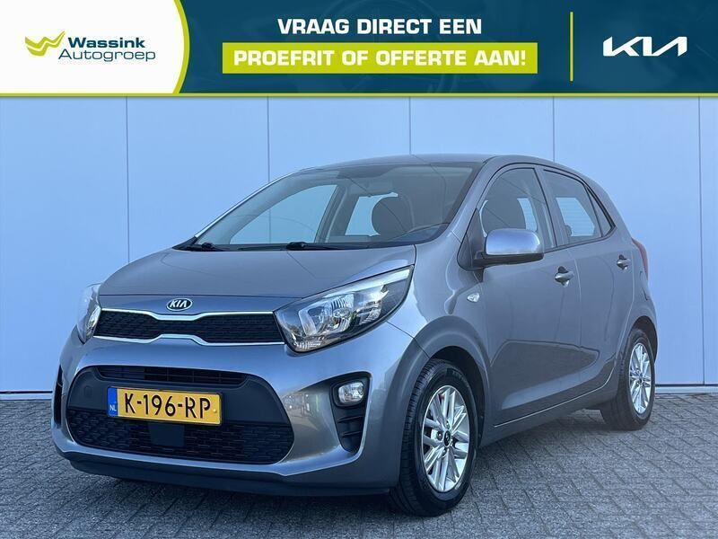 Grijs, metallic lak Gebruikt 2021 Kia Picanto 4 Hatchback | € 11.240 (Goede deal) - Afbeelding 1/4