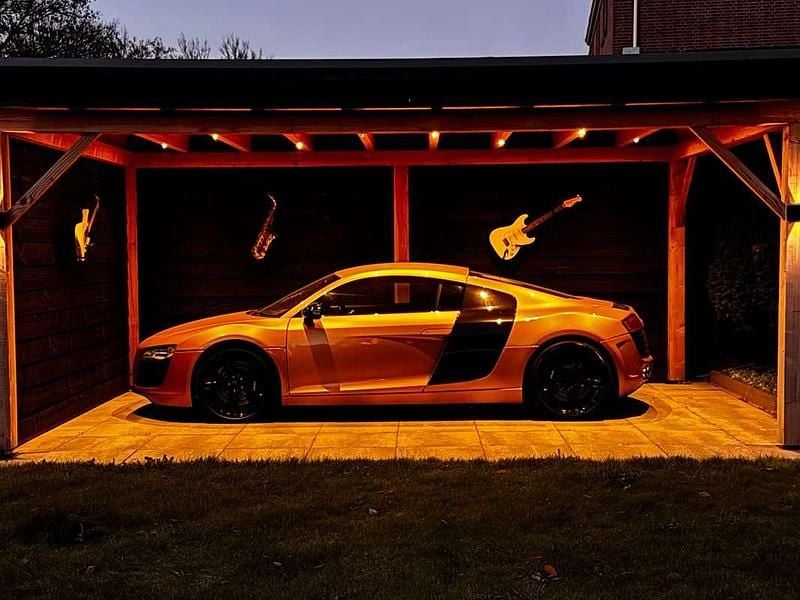 Goud Occasion 2009 Audi R8 Coupé Coupé | € 52.000 (Eerlijke prijs) - Afbeelding 1/4
