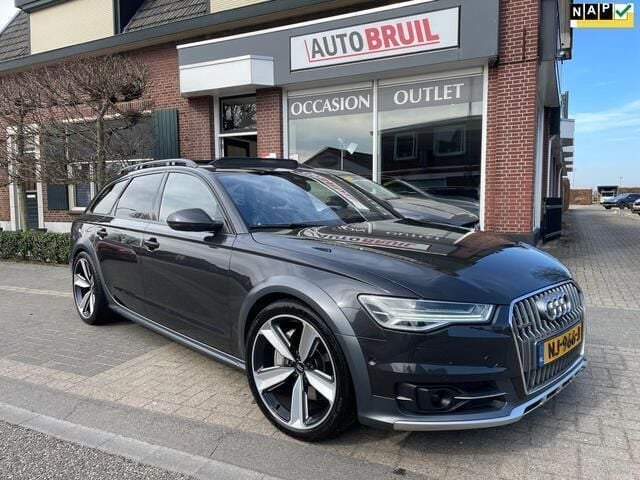 Grijs Gebruikt 2015 Audi A6 Allroad Premium Stationwagen | € 21.950 (Eerlijke prijs) - Afbeelding 1/4