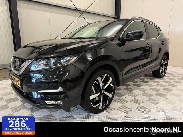 Zwart Gebruikt 2018 Nissan Qashqai Tekna SUV | € 17.680 (Eerlijke prijs) - Afbeelding 1/4