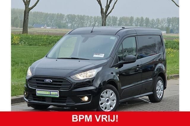 Zwart Gebruikt 2020 Ford Transit Trend Van | € 11.450 (Eerlijke prijs) - Afbeelding 1/4