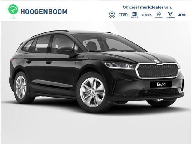 Zwart Nieuw 2025 Skoda Enyaq iV Selection SUV | € 44.105 (Super prijs) - Afbeelding 1/4