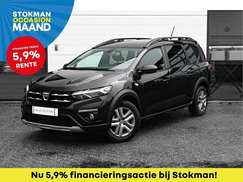 Zwart (metallic) Occasion 2022 Dacia Jogger Expression MPV | € 19.900 (Eerlijke prijs) - Afbeelding 1/4