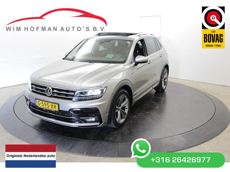 Grijs Gebruikt 2020 VW Tiguan Highline SUV | € 29.740 (Eerlijke prijs) - Afbeelding 1/4