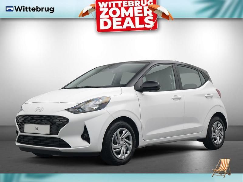 Wit Nieuw 2024 Hyundai i10 Premium Hatchback | € 20.695 (Eerlijke prijs) - Afbeelding 1/3