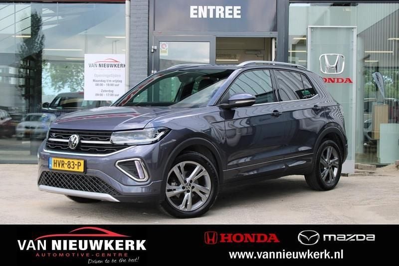 Grijs Gebruikt 2024 VW T-Cross R-line SUV | € 30.900 (Eerlijke prijs) - Afbeelding 1/4