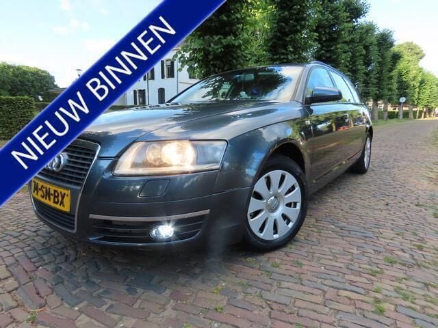 Blauw, metallic lak Gebruikt 2006 Audi A6 Proline Stationwagen | € 1.950 (Eerlijke prijs) - Afbeelding 1/4