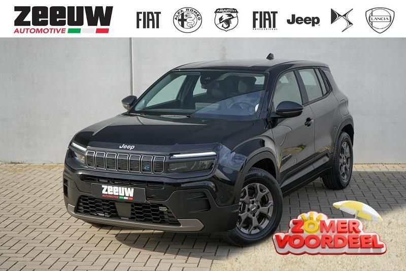 Zwart Nieuw 2025 Jeep Avenger EV SUV | € 34.900 (Super prijs) - Afbeelding 1/4