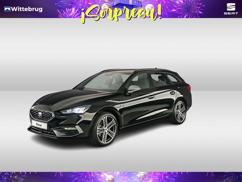 Zwart Nieuw 2025 Seat Leon Business Stationwagen | € 35.950 (Super prijs) - Afbeelding 1/4