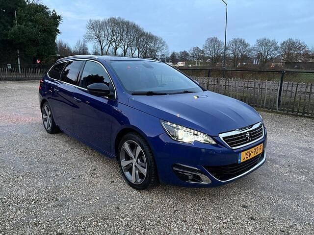 Occasion Peugeot 308 SW GT-line 131 PK (96 kW) 2015 Blauw Stationwagen