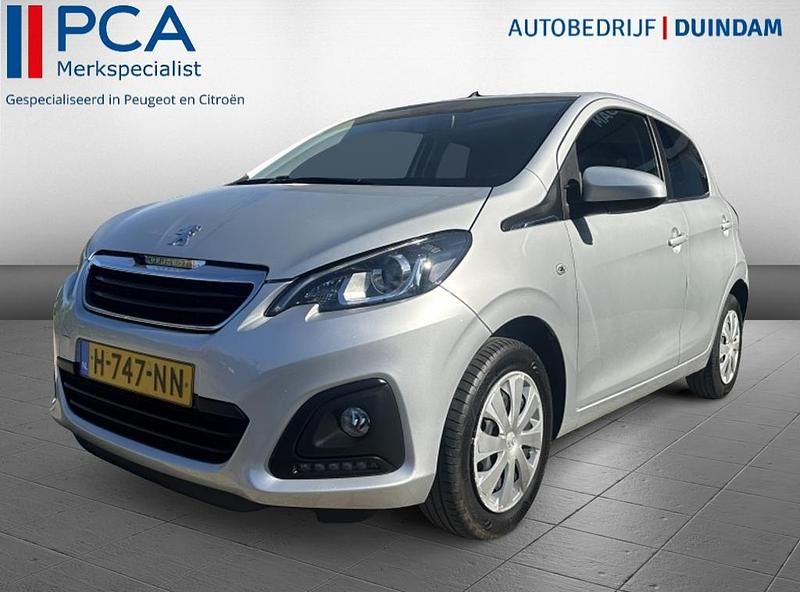 Grijs Gebruikt 2020 Peugeot 108 Active Hatchback | € 8.450 (Eerlijke prijs) - Afbeelding 1/4