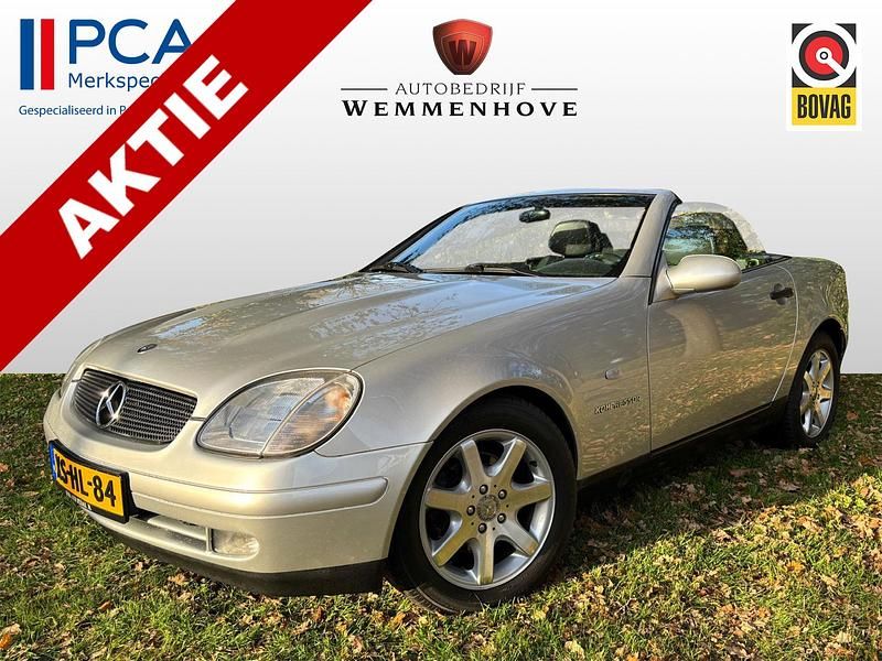 Grijs Occasion 1999 Mercedes SLK230 Cabriolet | € 12.845 - Afbeelding 1/4