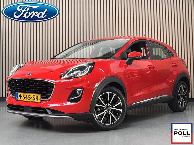 Rood Gebruikt 2021 Ford Puma Titanium X SUV | € 17.400 (Goede deal) - Afbeelding 1/4
