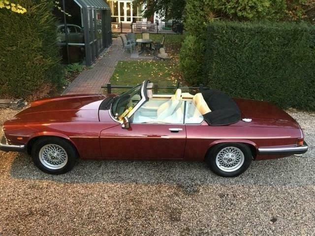 Occasion Jaguar XJS S 275 PK (202 kW) 1990 Rood Cabriolet
