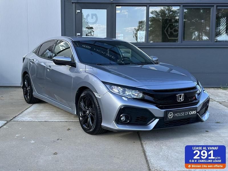 Grijs Gebruikt 2019 Honda Civic Black Edition Hatchback | € 17.950 (Goede deal) - Afbeelding 1/4