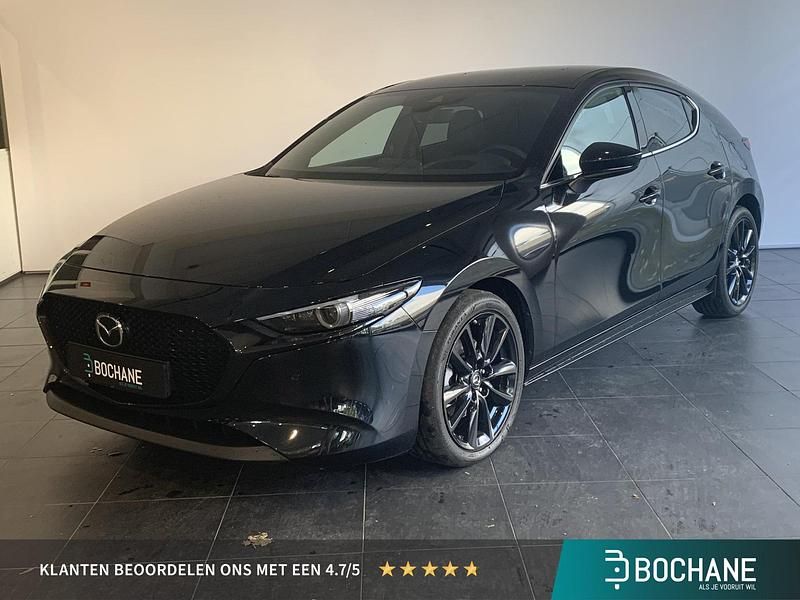 Blauw Gebruikt 2020 Mazda 3 Luxury Hatchback | € 19.250 (Eerlijke prijs) - Afbeelding 1/4