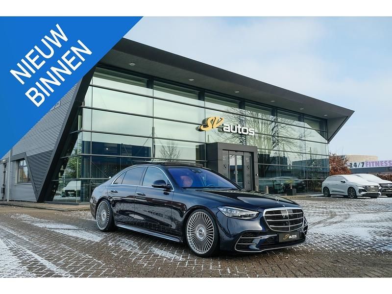 Blauw Occasion 2023 Mercedes S450 AMG Sedan | € 99.950 (Eerlijke prijs) - Afbeelding 1/4