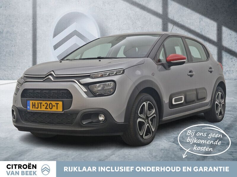 Grijs Gebruikt 2022 Citroën C3 Feel Hatchback | € 13.870 (Eerlijke prijs) - Afbeelding 1/4