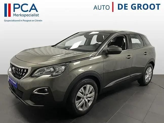 Grijs Gebruikt 2018 Peugeot 3008 Active SUV | € 15.350 (Goede deal) - Afbeelding 1/4