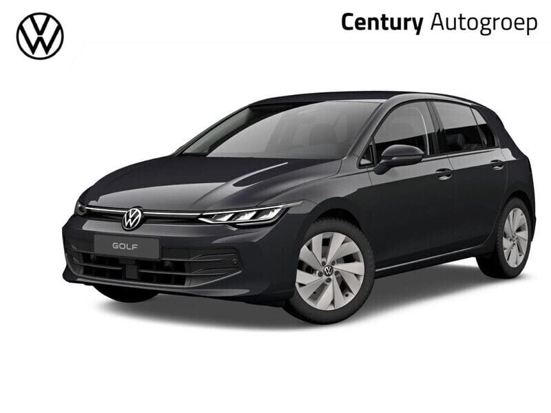 Zwart Nieuw 2024 VW Golf VIII Edition Hatchback | € 33.950 (Goede deal) - Afbeelding 1/4