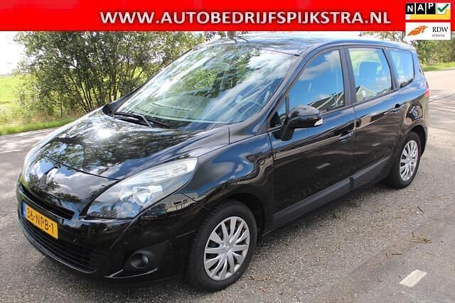 Zwart Gebruikt 2010 Renault Grand Scénic III Expression MPV | € 2.650 (Iets duurder) - Afbeelding 1/4