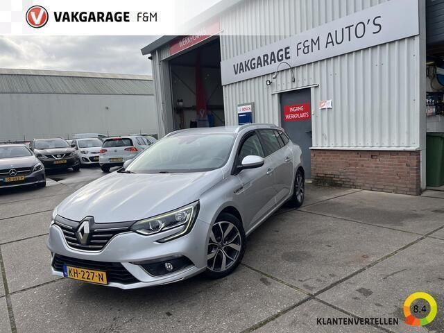 Grijs Gebruikt 2016 Renault Mégane GrandTour Bose Edition Stationwagen | € 10.950 (Duur) - Afbeelding 1/4