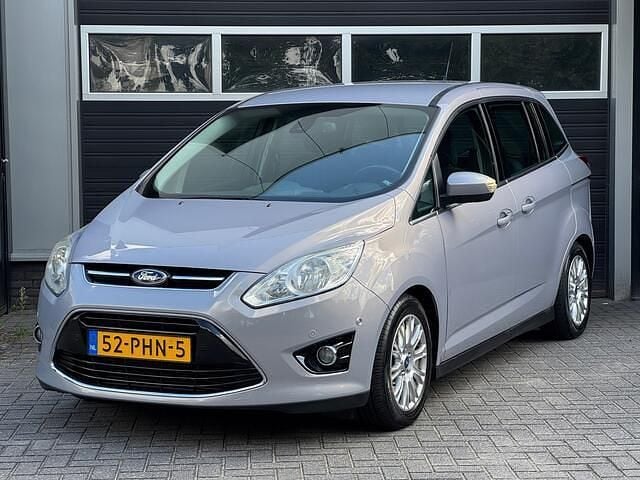 Grijs Gebruikt 2011 Ford Grand C-Max Titanium MPV | € 8.650 (Eerlijke prijs) - Afbeelding 1/4