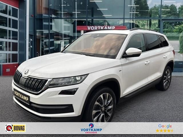 Wit Gebruikt 2020 Skoda Kodiaq Ambition SUV | € 33.950 - Afbeelding 1/4