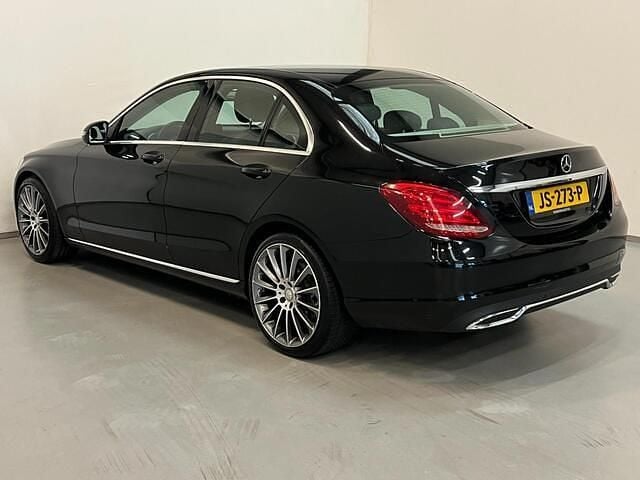 Occasion Mercedes C180 AMG 156 PK (114 kW) 2015 Zwart (metallic) Sedan