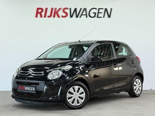 Zwart Gebruikt 2014 Citroën C1 Feel Hatchback | € 5.550 (Eerlijke prijs) - Afbeelding 1/4