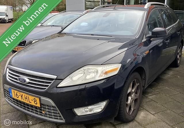 Zwart Gebruikt 2009 Ford Mondeo Limited Stationwagen | € 1.875 (Eerlijke prijs) - Afbeelding 1/4