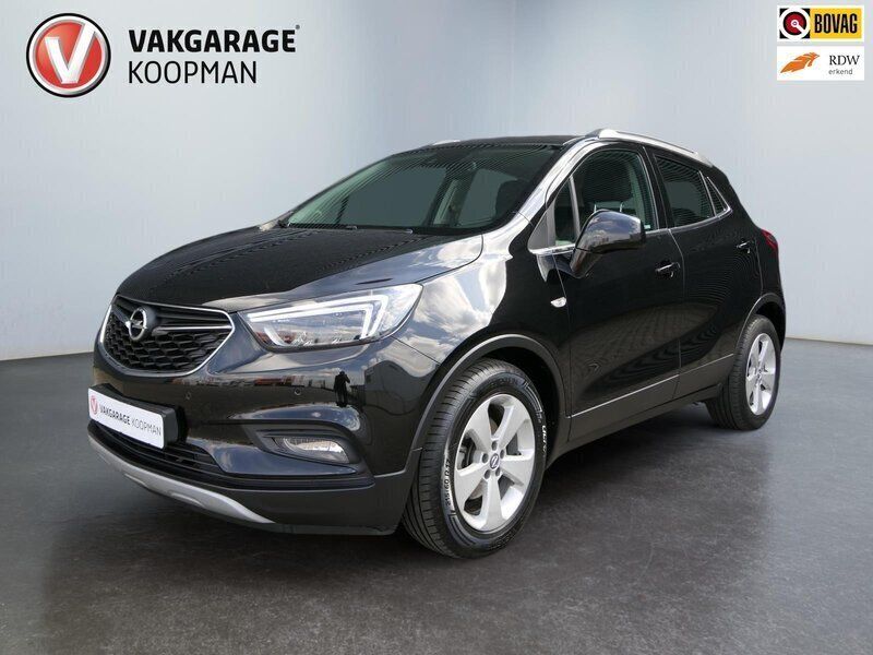 Zwart Gebruikt 2018 Opel Mokka Edition SUV | € 13.995 (Eerlijke prijs) - Afbeelding 1/4