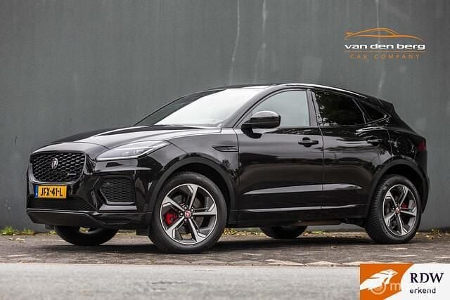 Zwart Gebruikt 2022 Jaguar E-Pace R-Dynamic SUV | € 34.950 (Eerlijke prijs) - Afbeelding 1/4