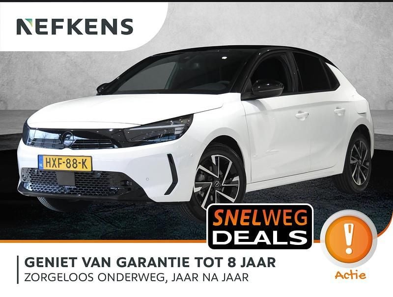 Wit Nieuw 2025 Opel Corsa Hatchback | € 22.895 (Super prijs) - Afbeelding 1/4