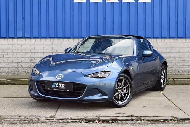 Blauw Gebruikt 2019 Mazda MX5 Sports-Line Cabriolet | € 21.950 (Iets duurder) - Afbeelding 1/4